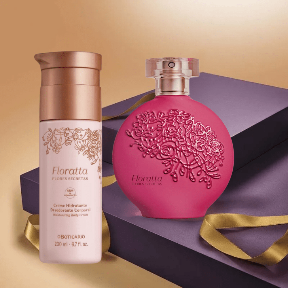 O Boticário Floratta Set regalo Flores Secretas - Eau de Toilette & Crema corpo idratante - o Boticário | Paradea