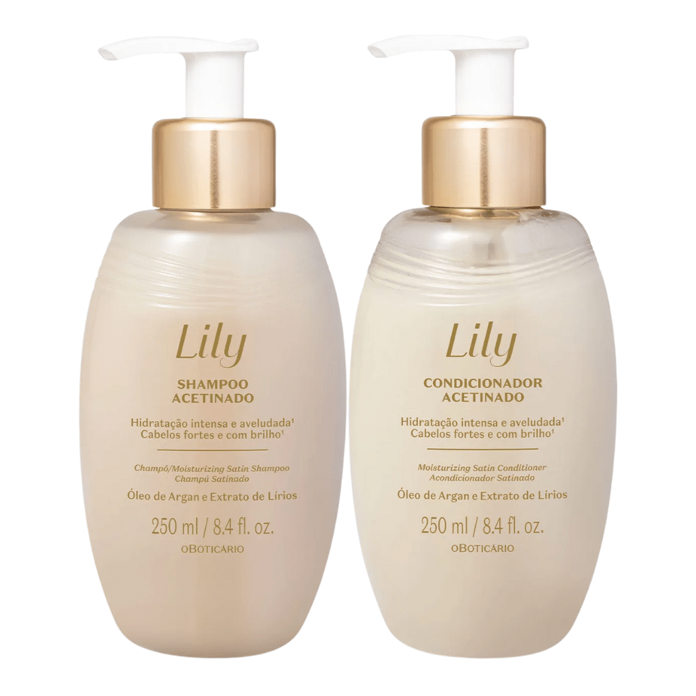 O Boticário Lily - Combo Shampoo & Balsamo - o Boticário | Paradea