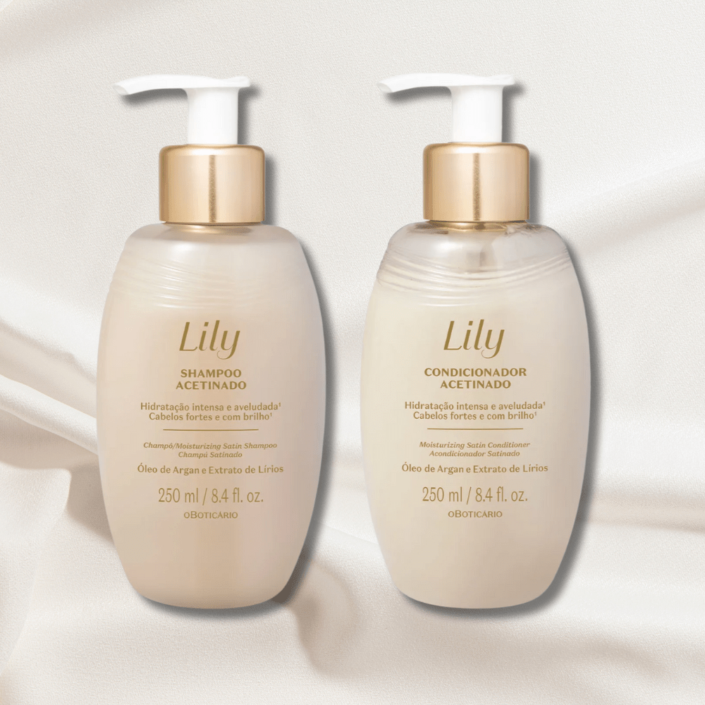 O Boticário Lily - Combo Shampoo & Balsamo - o Boticário | Paradea
