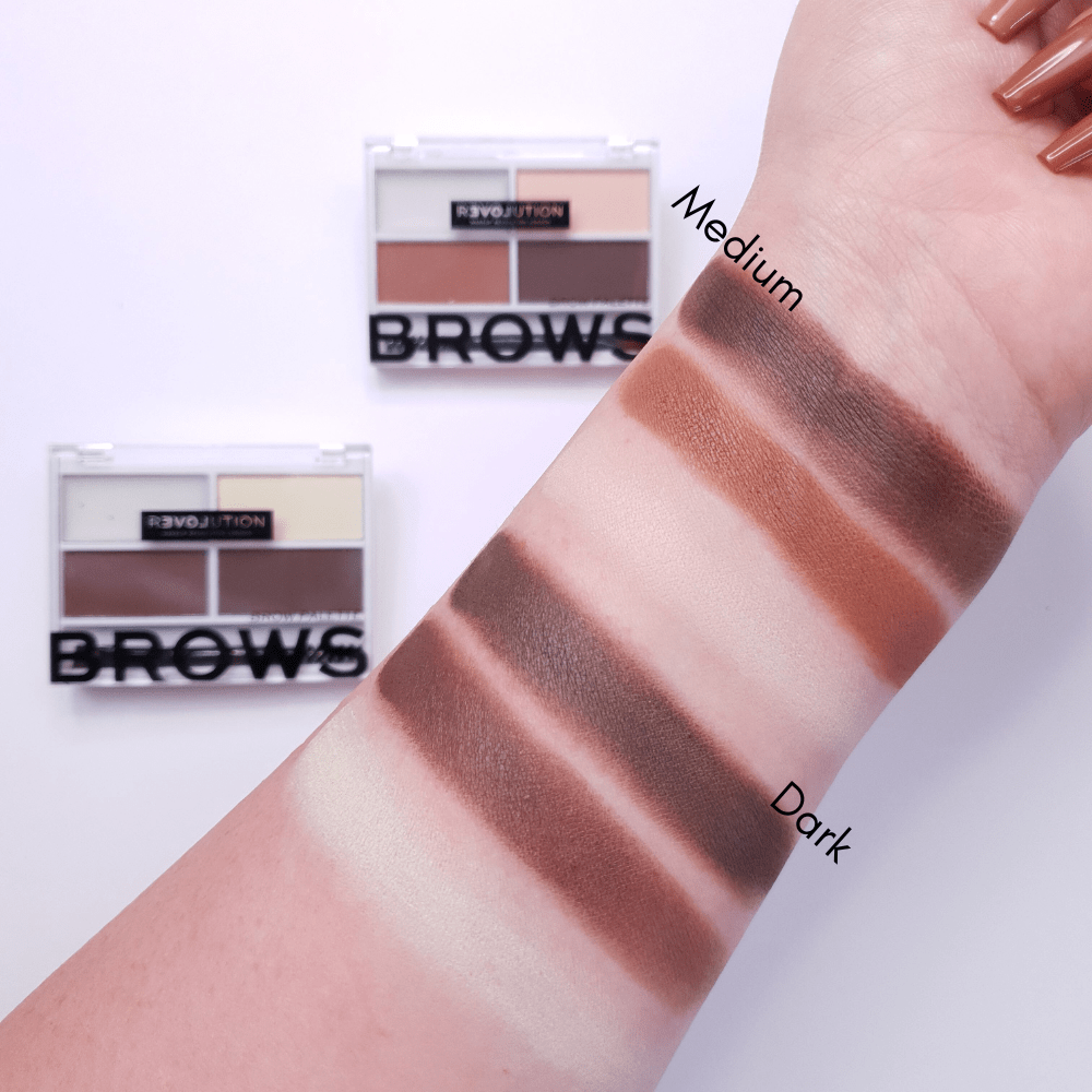 REVOLUTION Colour Cult Brow Palette Medium - Palette per sopracciglia Medium - Revolution Beauty London | Paradea