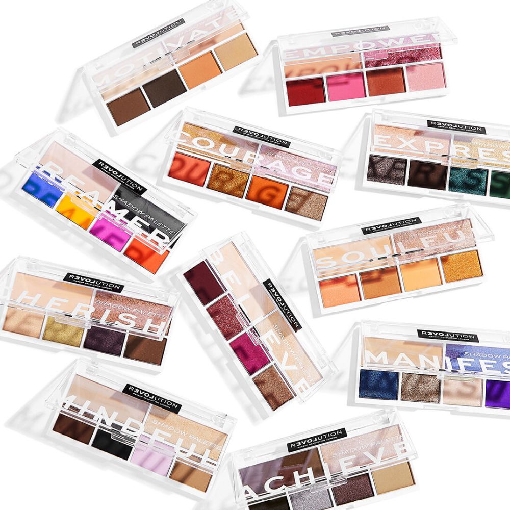 Revolution Colour Play Shadow Palette - Palette ombretti Courage - Revolution Beauty London | Paradea