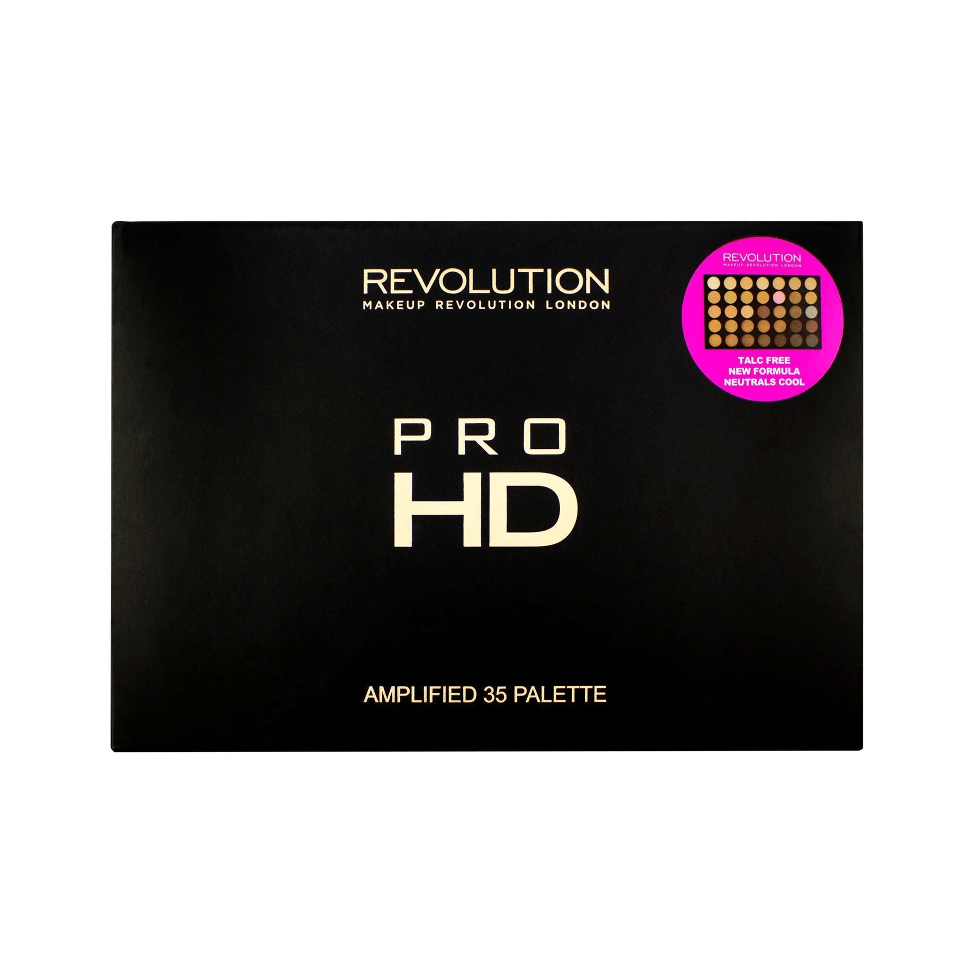 REVOLUTION Pro HD Palette Amplified 35 Neutrals Cool - Palette ombretti Neutrals Cool - Revolution Beauty London | Paradea