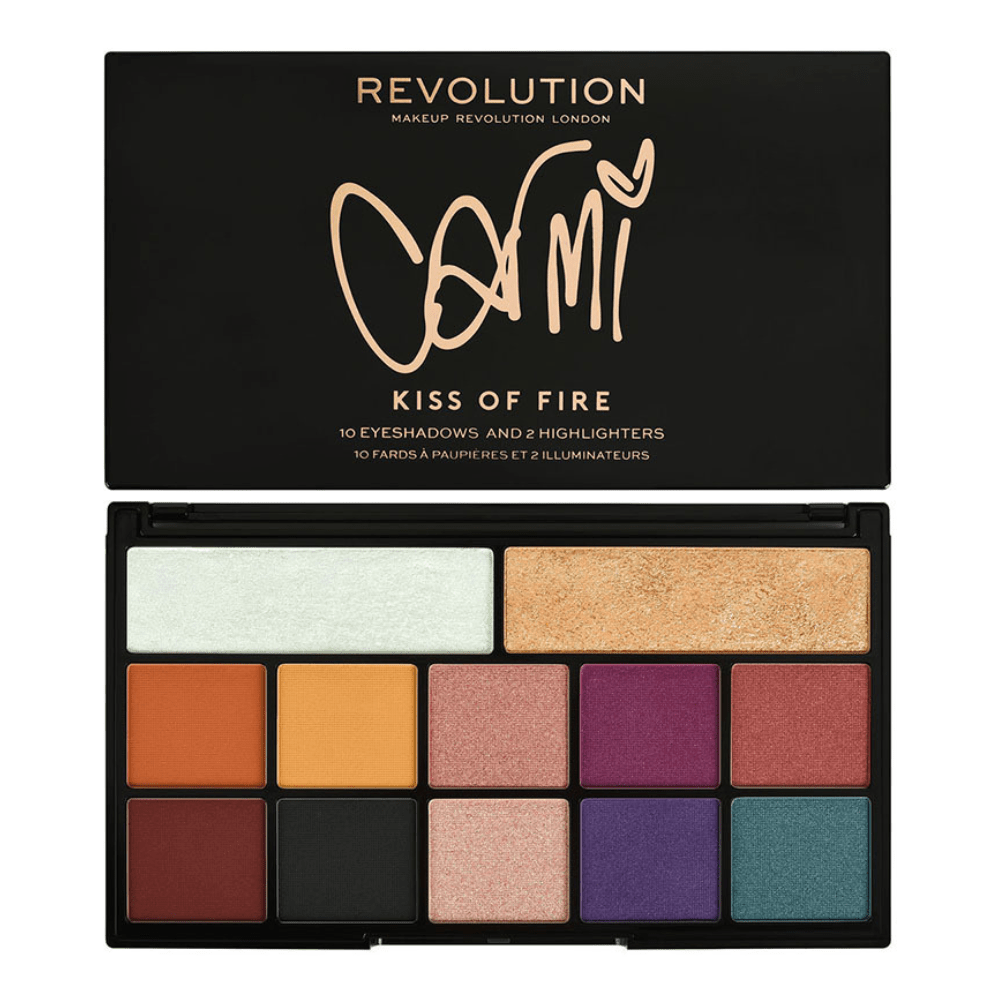 REVOLUTION X Carmi Kiss Of Fire - Palette ombretti - Revolution Beauty London | Paradea