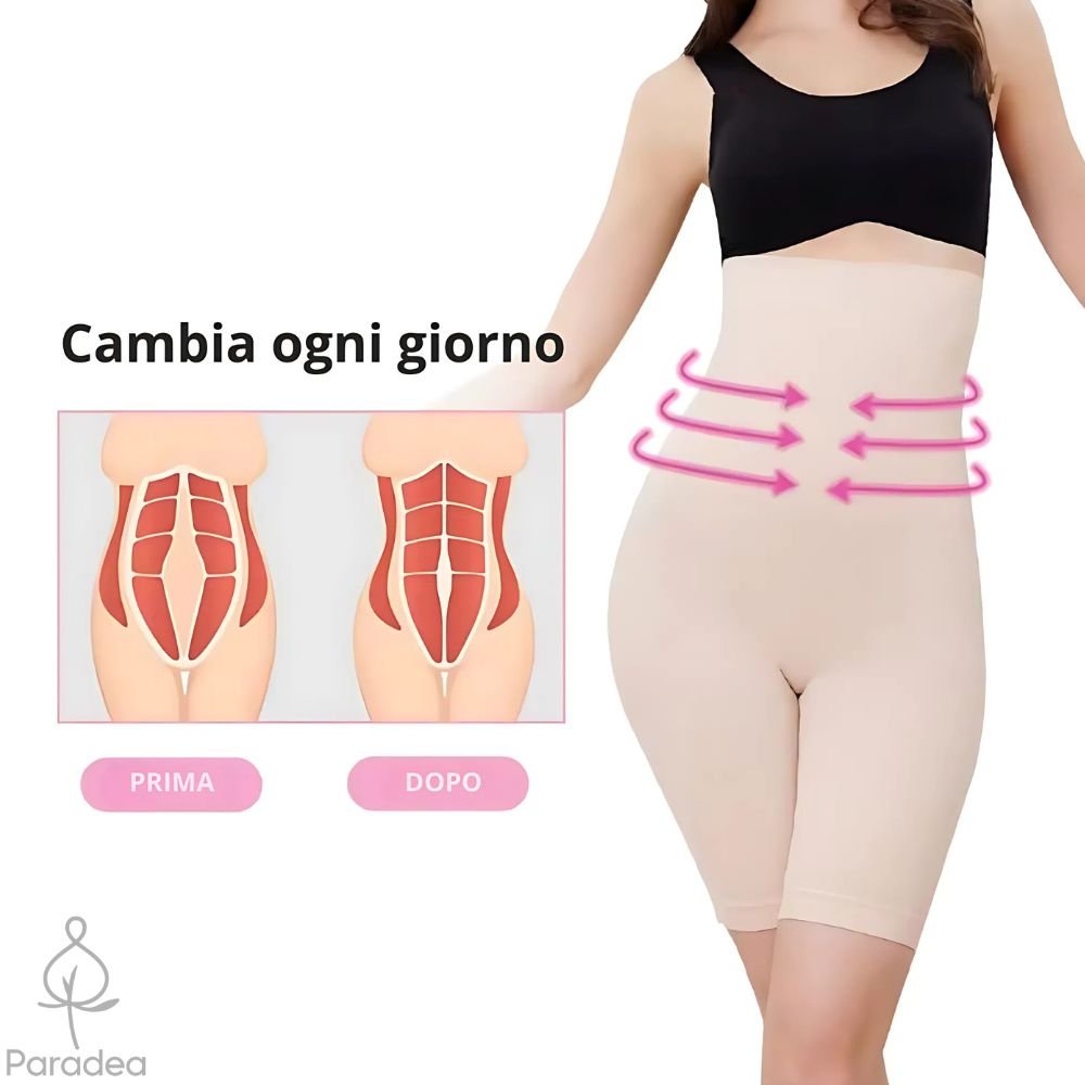 S - Shaper - Pantaloncino modellante a vita alta - Paradea | Paradea