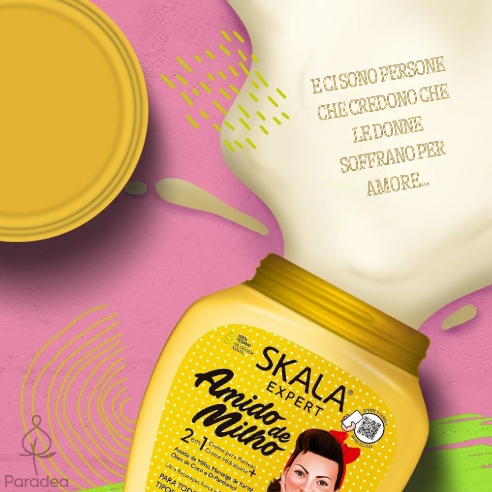 Skala Creme de Tratamento Amido de Milho - Crema trattamento capelli 2 in 1 1kg - Skala | Paradea