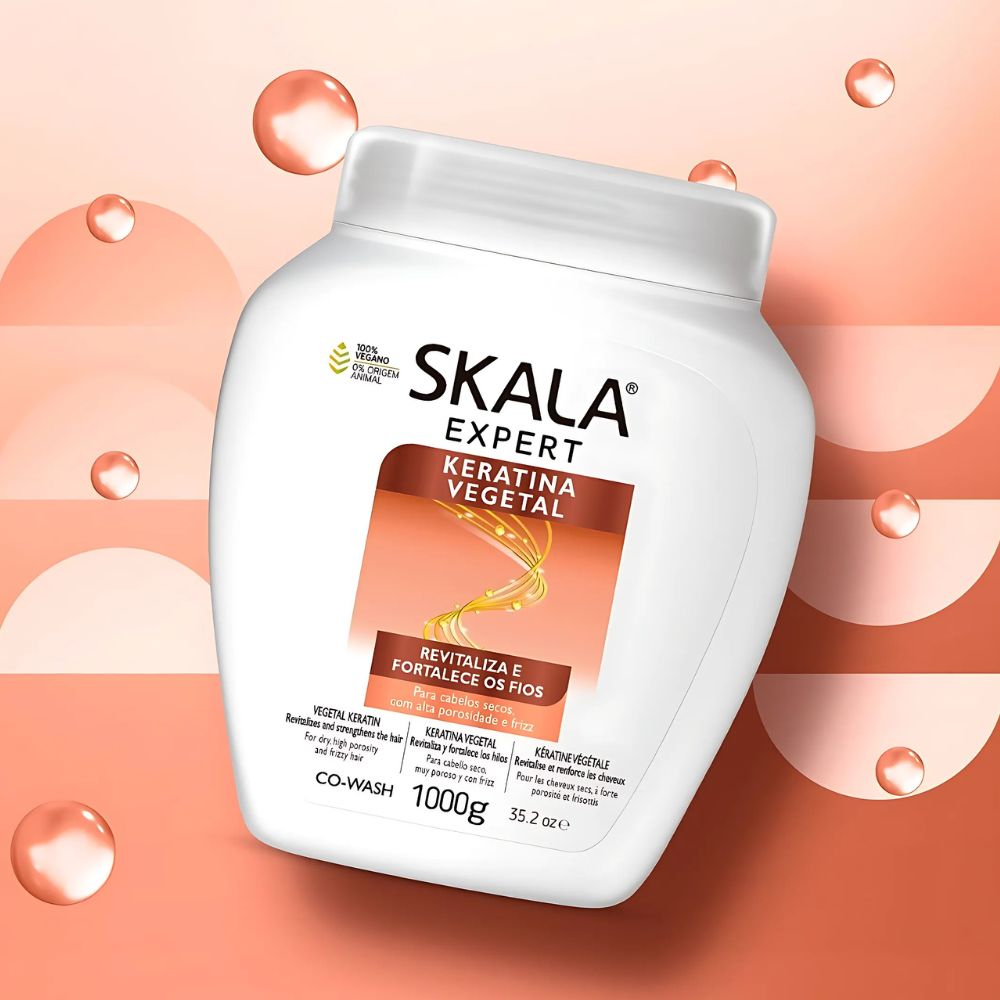 Skala Creme de Tratamento Keratina Vegetal - Crema trattamento per Capelli 1kg - Skala | Paradea
