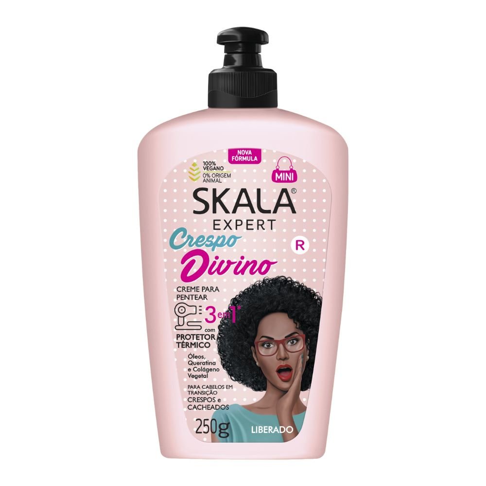 Skala Creme para Pentear Crespo Divino - Crema districante 3 in 1 250gr - Skala | Paradea
