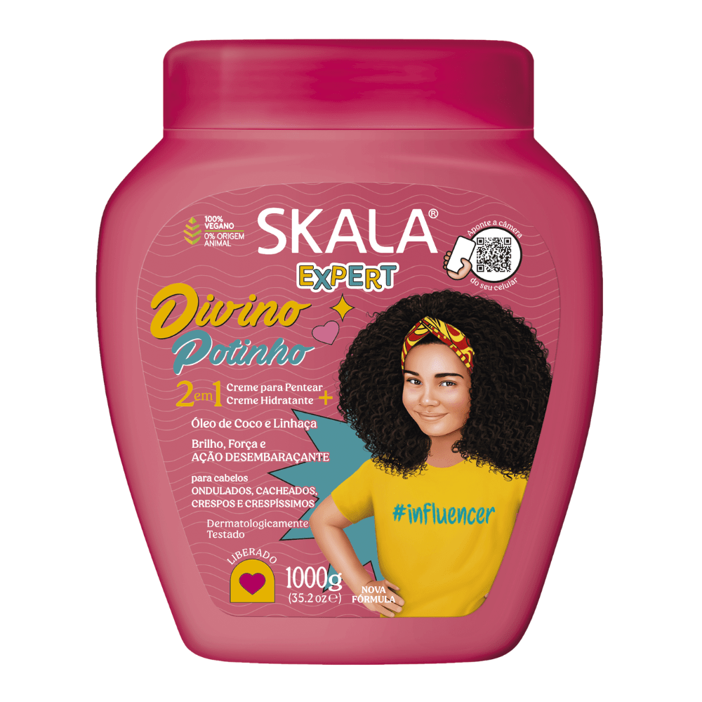 Skala Divino Potinho Creme de Tratamento – Crema 2 in 1 per Capelli 1kg - Skala | Paradea