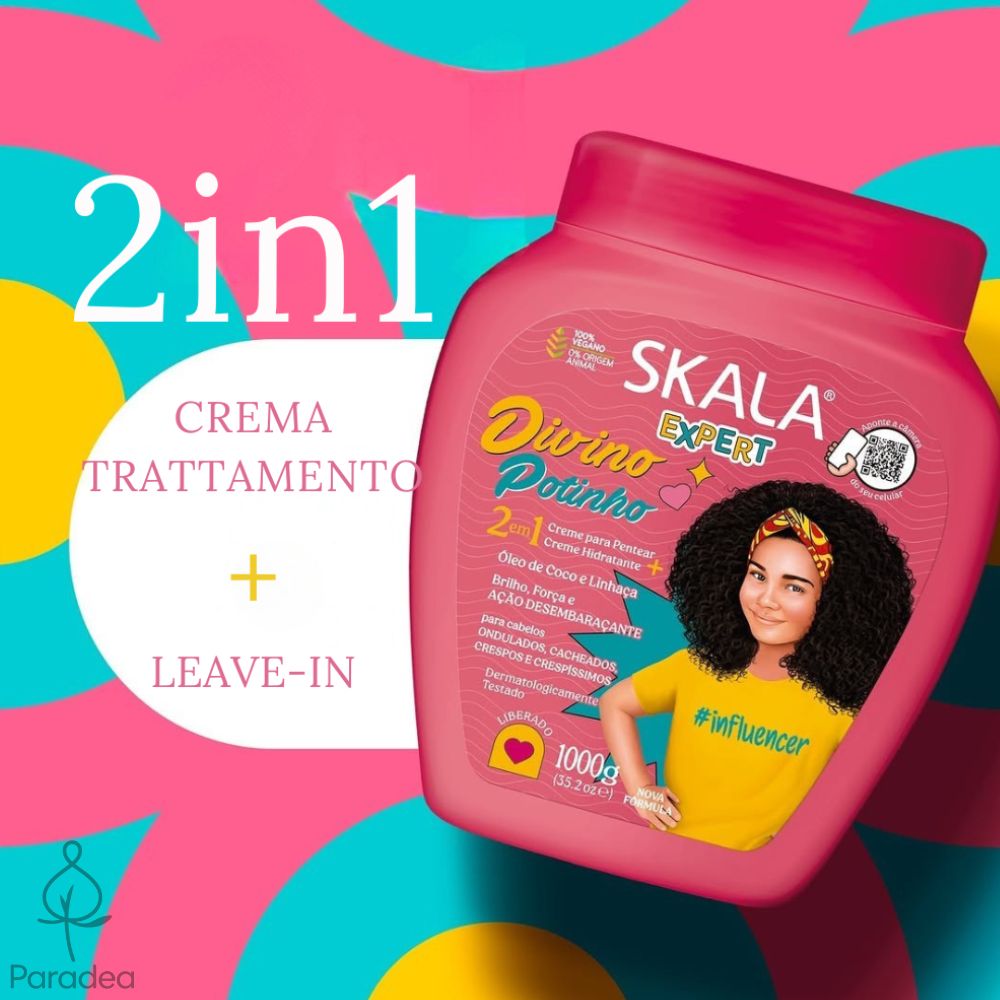 Skala Divino Potinho Creme de Tratamento – Crema 2 in 1 per Capelli 1kg - Skala | Paradea