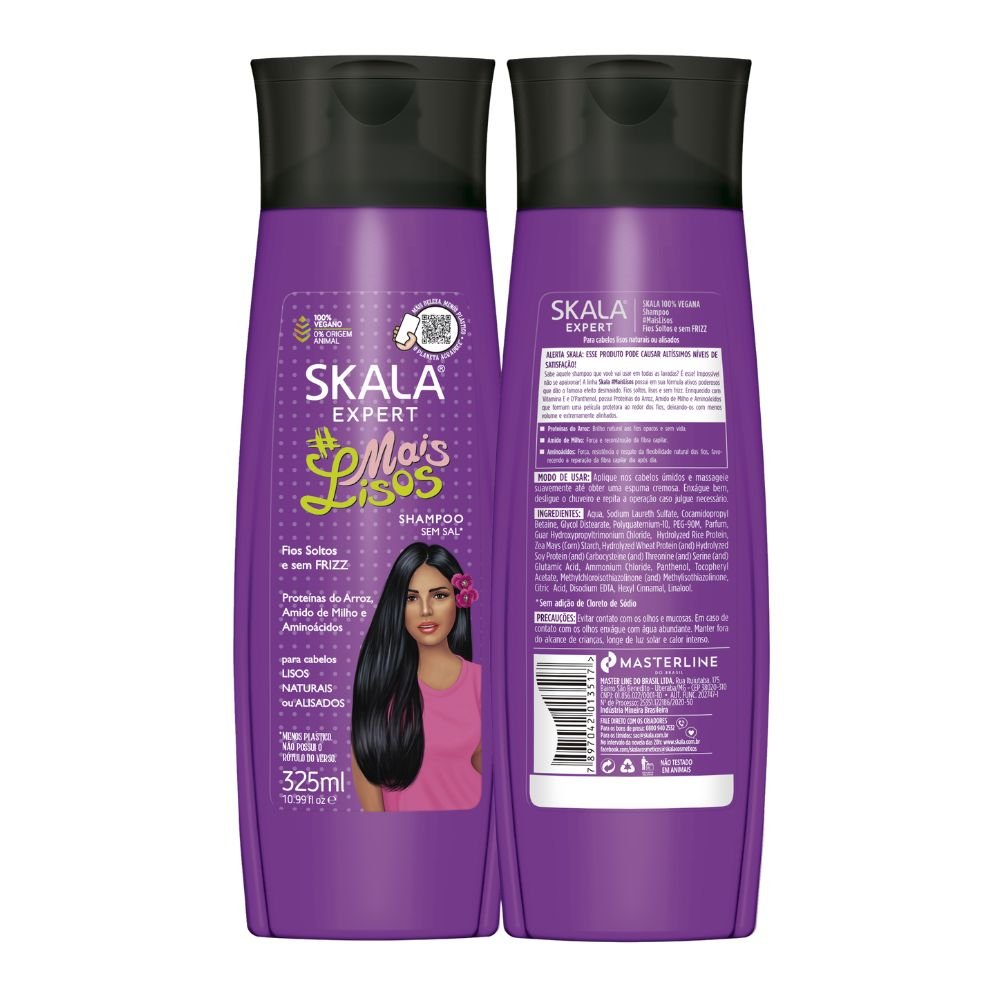 Skala MaisLisos - Shampoo 325ml - Skala | Paradea
