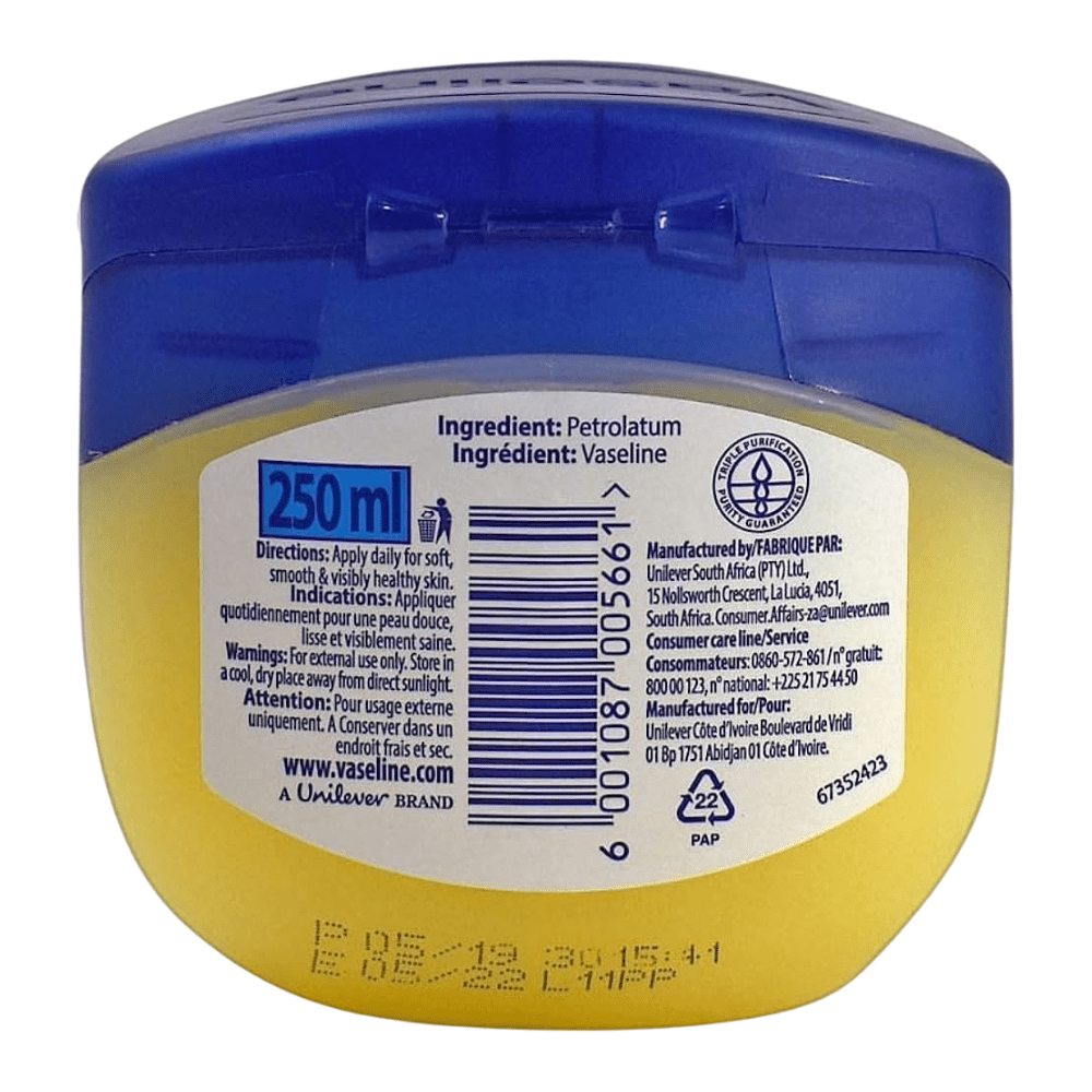 Vaseline Blue Seal – Vasellina Protettiva Pelle 250ml - Vaseline | Paradea