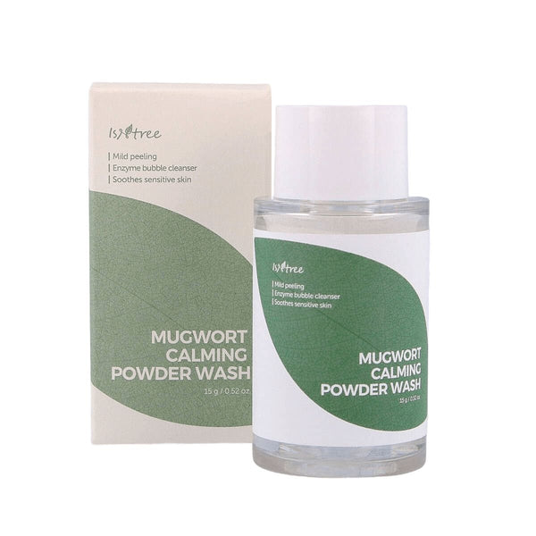 ISNTREE Mugwort Calming Powder Face Wash 15g - Detergente viso