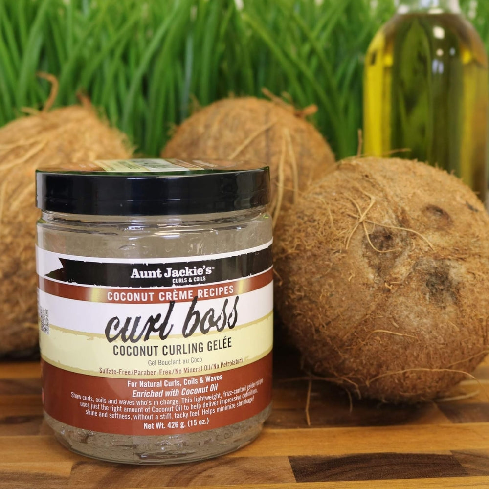 Aunt Jackie's Curl Boss Coconut Curling Gelée - Gel definizione ricci 426gr