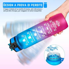 Tritan water bottle 1 liter