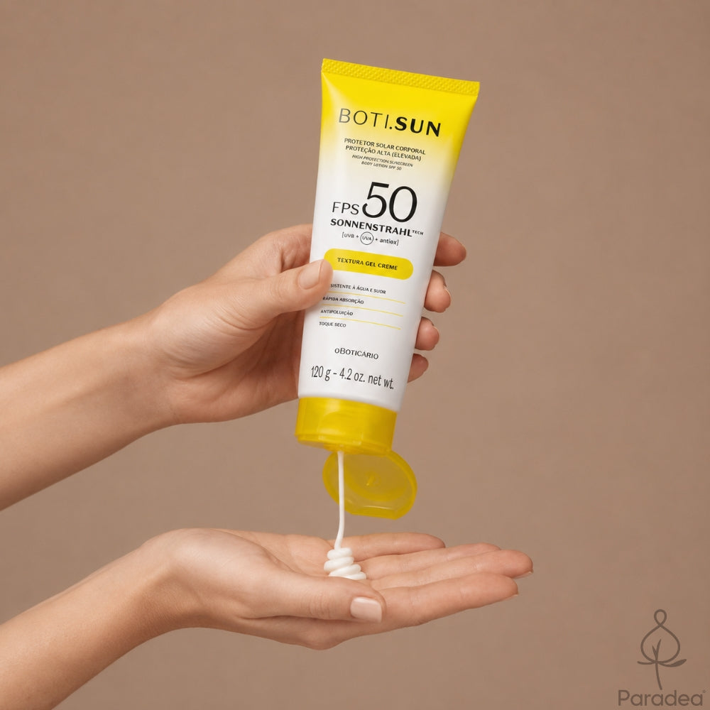 O Boticário Boti.Sun Protetor Solar Corporal – Körper-Sonnenschutz SPF50 200gr