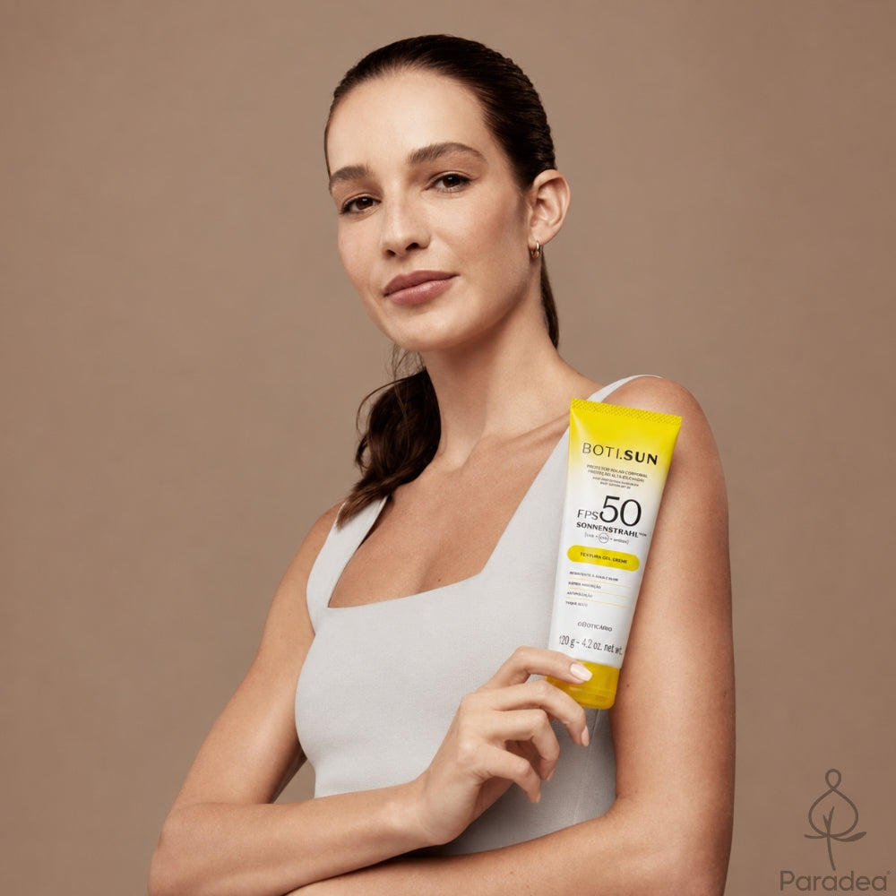 O Boticário Boti.Sun Protetor Solar Corporal – Körper-Sonnenschutz SPF50 200gr