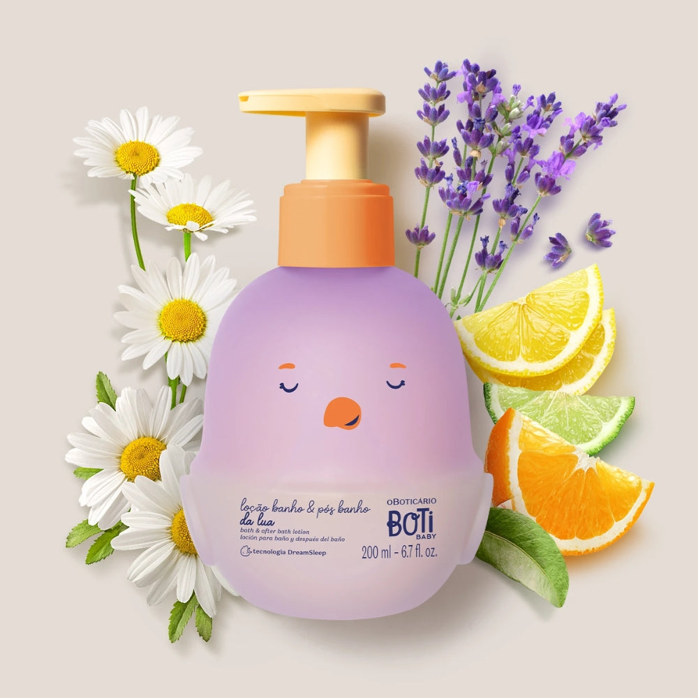 O Boticário Boti Baby Loção Corporal Banho e Pós-Banho da lua - Lozione corpo neonati 200ml