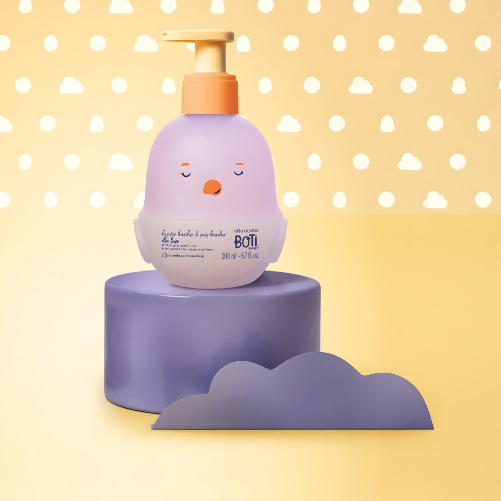 O Boticário Boti Baby Loção Corporal Banho e Pós-Banho da lua - Lozione corpo neonati 200ml