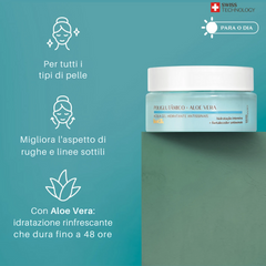 BOTIK Water Gel Hydratante Antissinais Ácido Poliglutâmico + Aloe Vera - Anti-aging hydrating facial gel cream