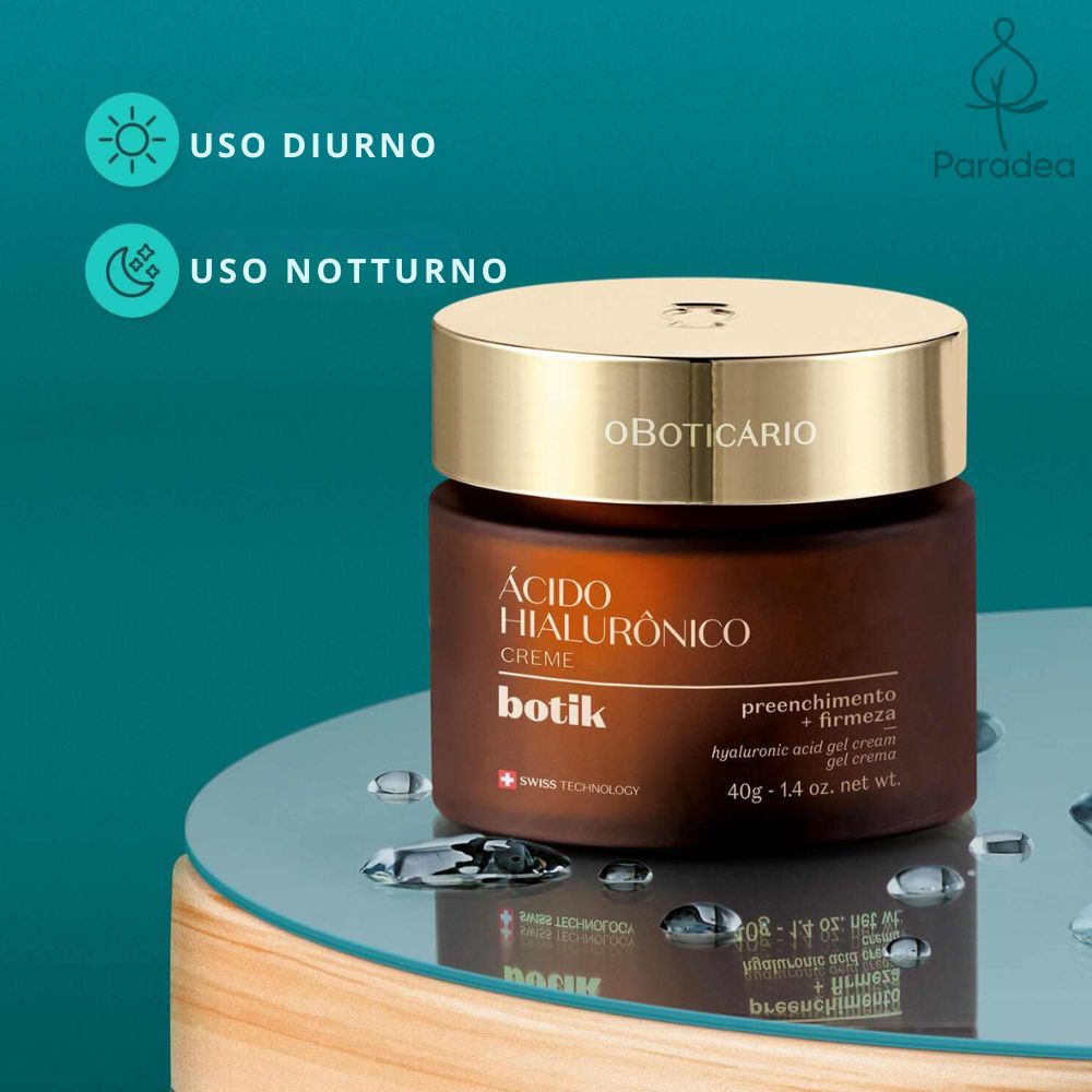 O Boticário Botik Creme Preenchimento + Firmeza - Crema viso con Acido Ialuronico 40gr