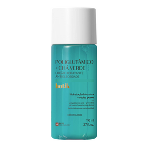 BOTIK Loção Hidratante Antioleosidade Ácido Poliglutâmico + Chá Verde - Lozione idratante anti lucido Acido Poliglutammico e Tè Verde 110ml