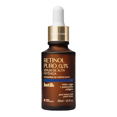 BOTIK Retinol Puro 0,3% Sérum de Alta Potência - Siero ad Alta Potenza con Retinolo Puro 30ml