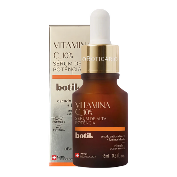 BOTIK Vitamin C 10% Sérum de Alta Potência 15ml - High potency serum with Vitamin C