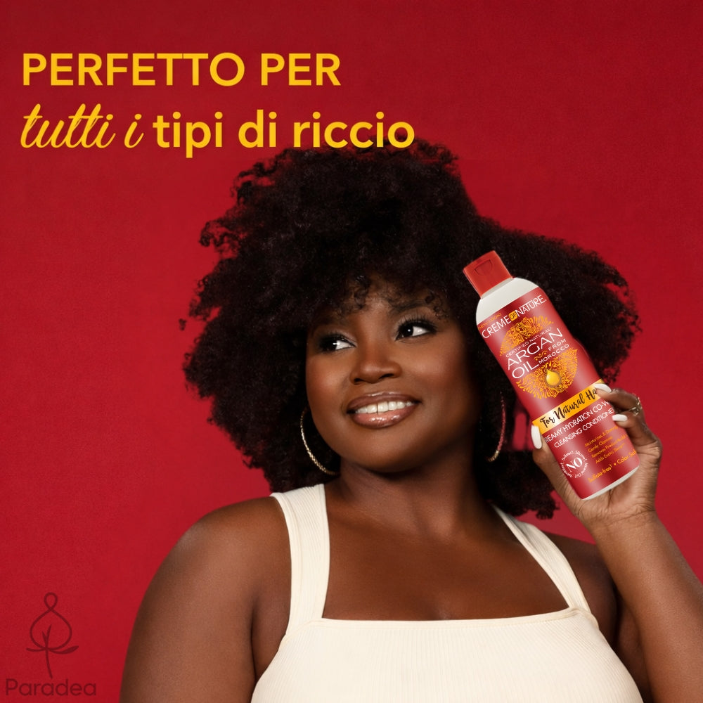 Creme of Nature Argan Oil from Morocco Co-Wash Cleansing - Balsamo co-wash 354ml