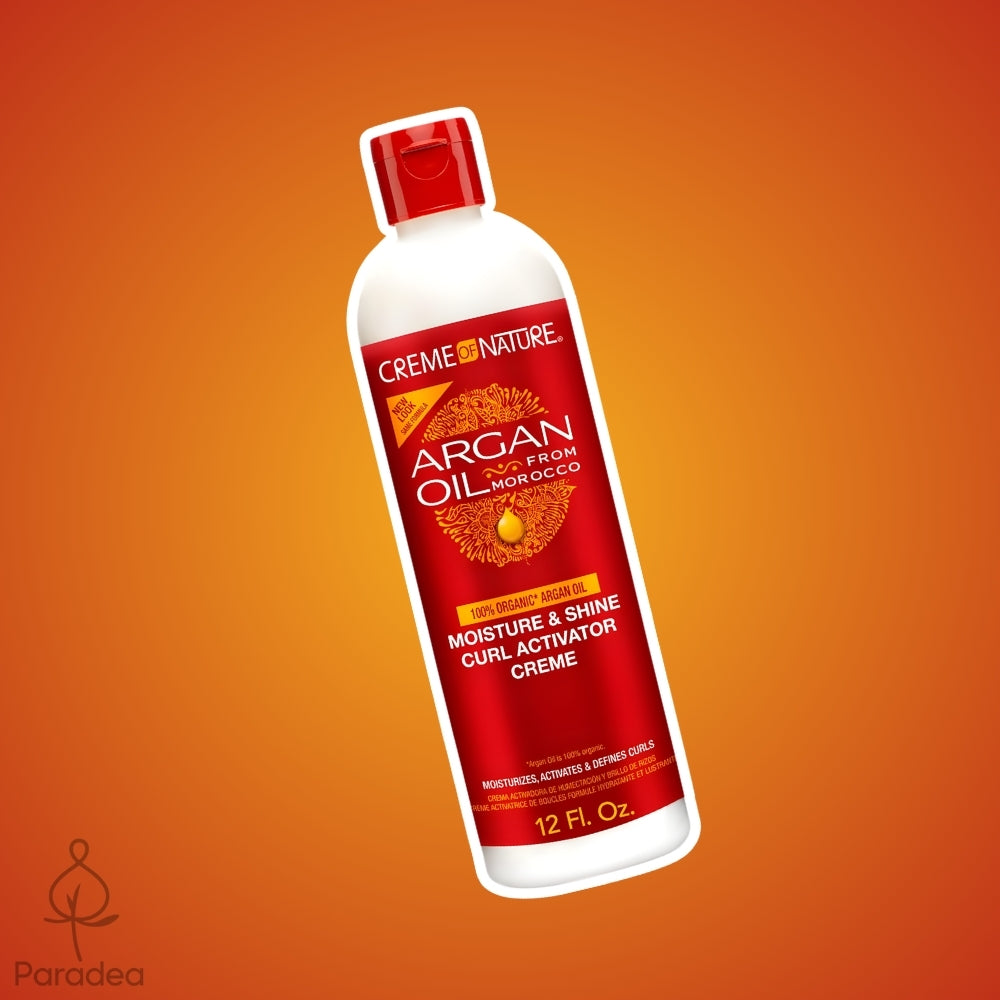 Creme of Nature Argan Oil from Morocco Moisture & Shine Curl - Attivatore ricci 355ml