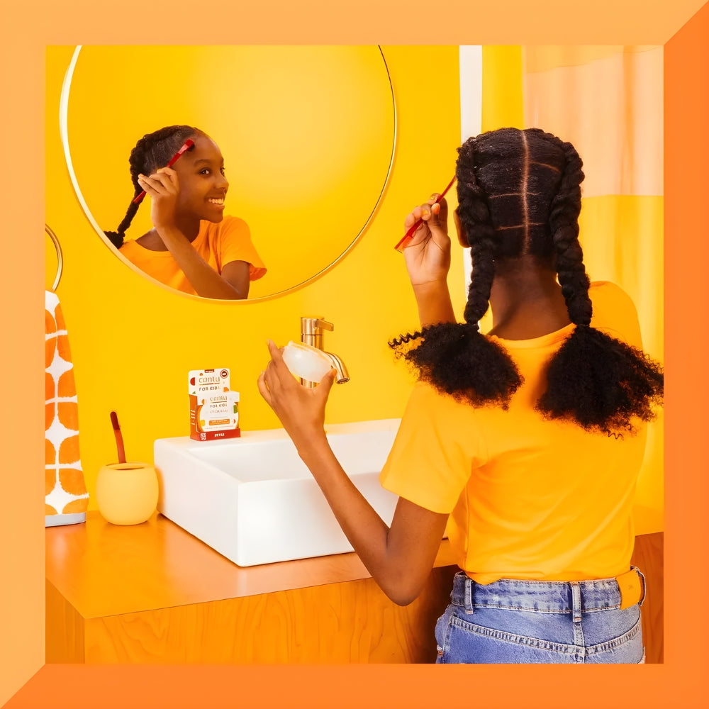 Cantu Edges Baby Hair Styler Hair Brush - Pettine 2 in 1 per baby hair