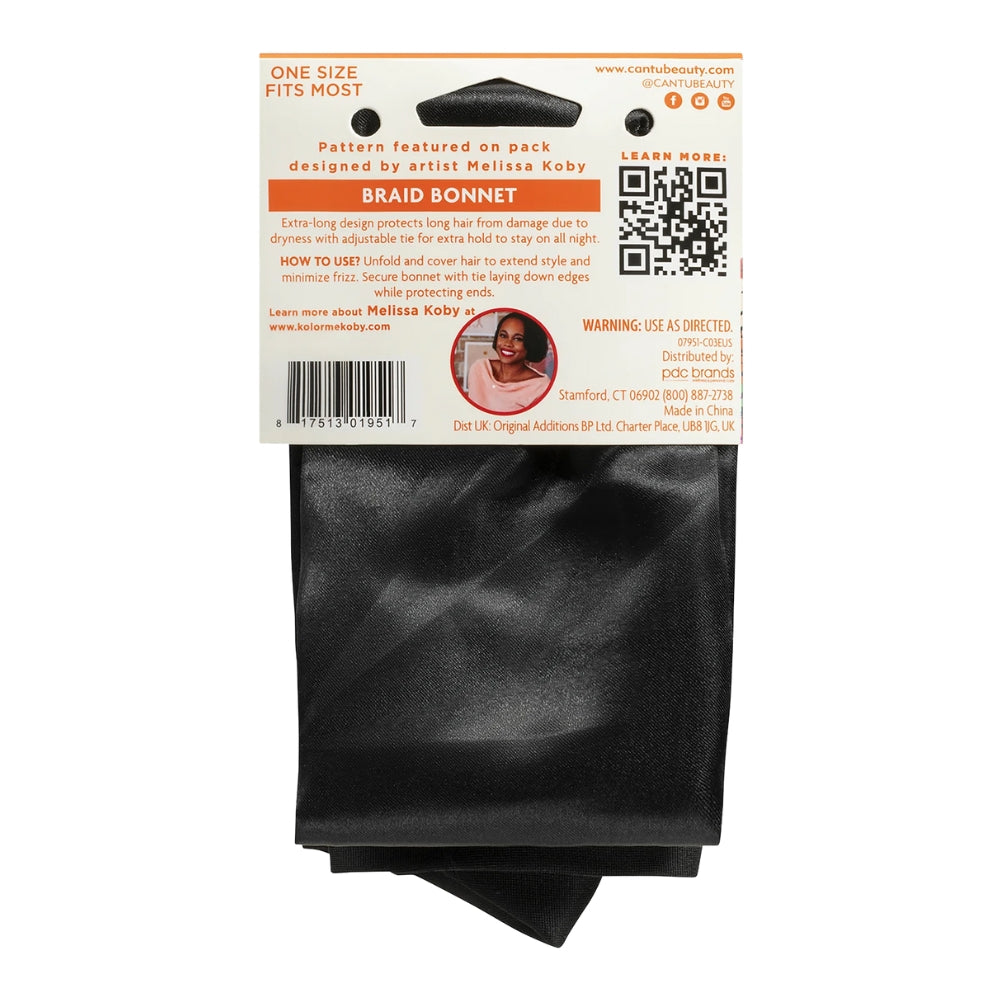 Cantu Edges Braid Bonnet - Cuffietta in raso