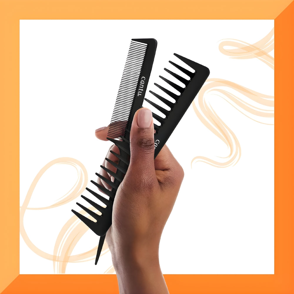 Cantu Heat Style Carbon Fibre Combs - Pettini styling termoresistenti