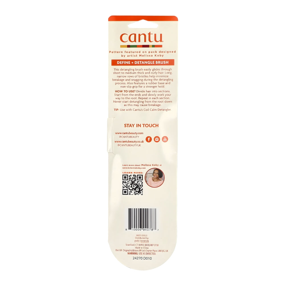 Cantu Define Narrow Detangling Brush - Spazzola districante