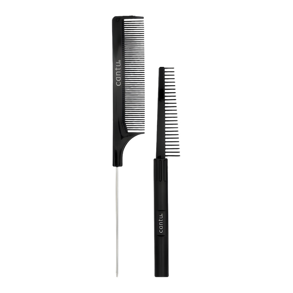 Cantu Style Part & Twist Spiral Comb - Pettini styling per ricci definiti