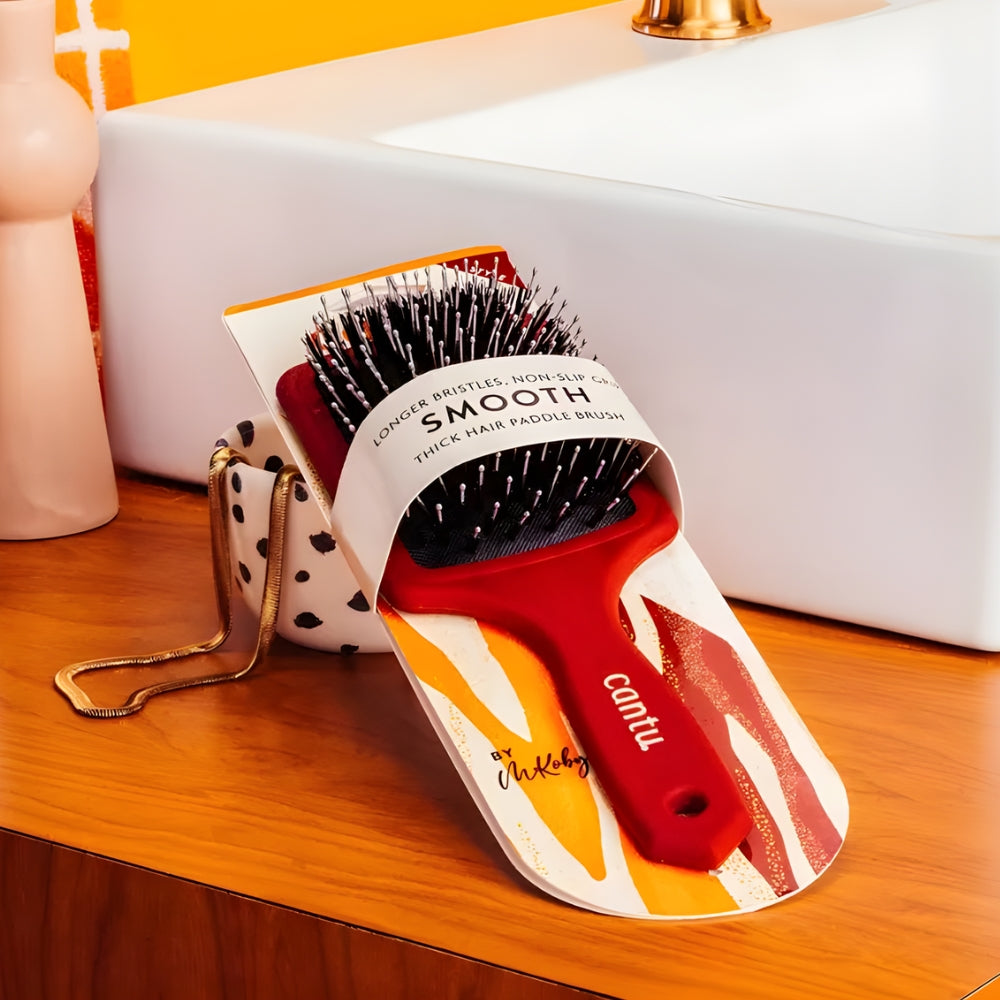 Cantu Smooth Thick Hair Paddle Brush - Spazzola capelli ricci