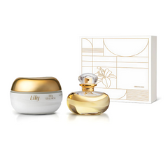 O BOTICÁRIO LILY Coffret cadeau - Crème hydratante pour le corps et Eau de Parfum