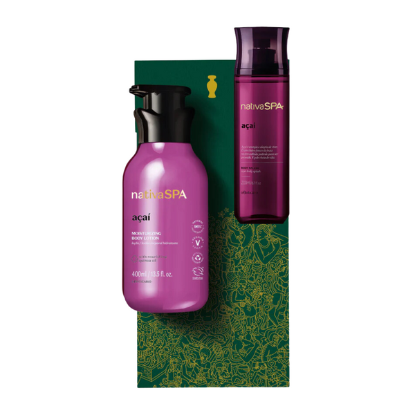 O BOTICÁRIO NATIVA SPA Açaí gift box - Body lotion &amp; Body Splash