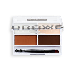 REVOLUTION Color Cult Brow Palette Medium - Medium eyebrow palette