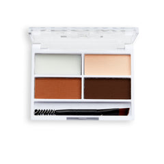 REVOLUTION Color Cult Brow Palette Medium - Medium eyebrow palette