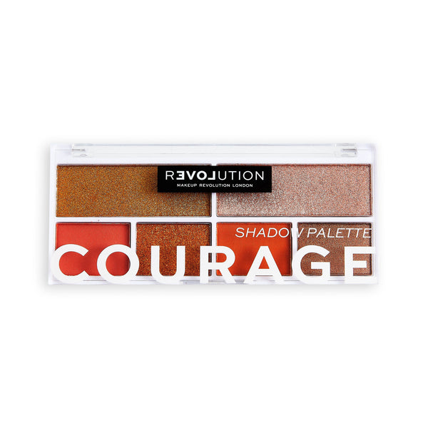 REVOLUTION Colour Play Shadow Palette - Eyeshadow Palette - Courage