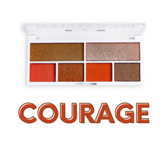 REVOLUTION Colour Play Shadow Palette - Eyeshadow Palette - Courage