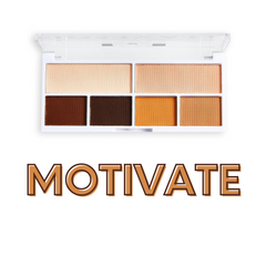 REVOLUTION Colour Play Shadow Palette - Eyeshadow Palette - Motivate