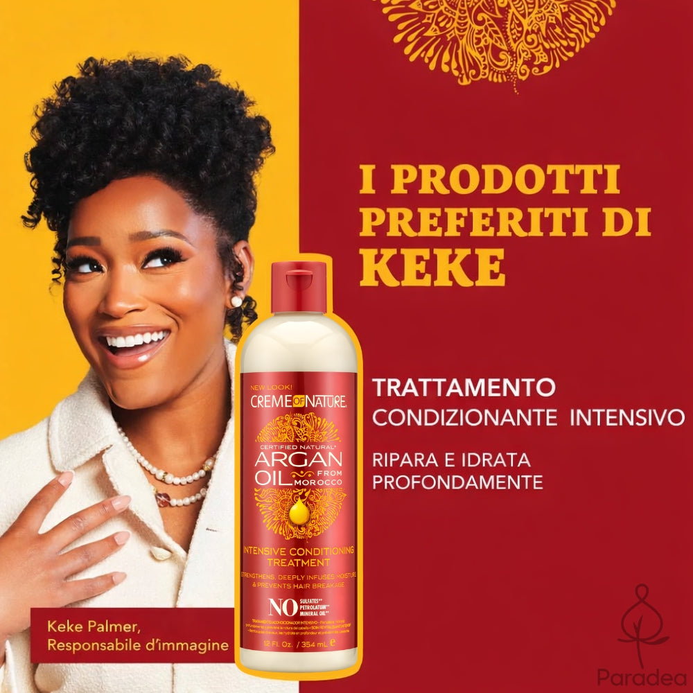 Creme of Nature Argan Oil from Morocco Conditioning Treatment - Balsamo intensivo 354ml