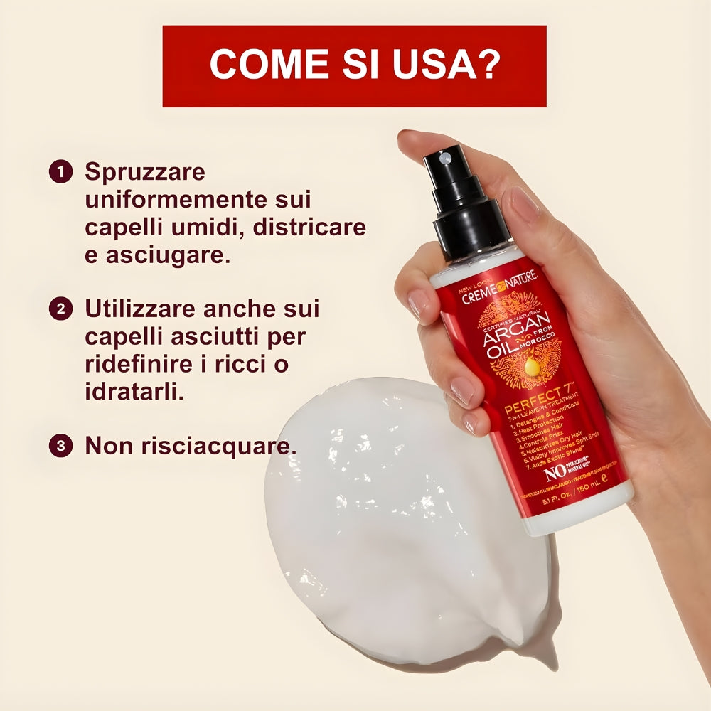 Creme of Nature Argan Oil from Morocco Perfect 7-n-1 - Trattamento 7 in 1 125ml