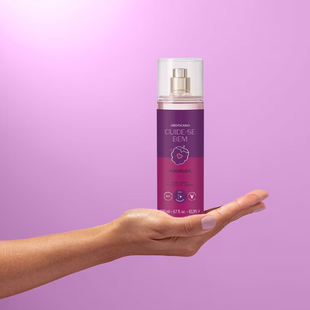 O Boticário Cuide-se Bem Amoruda Body Splash - Eau de Cologne 200ml