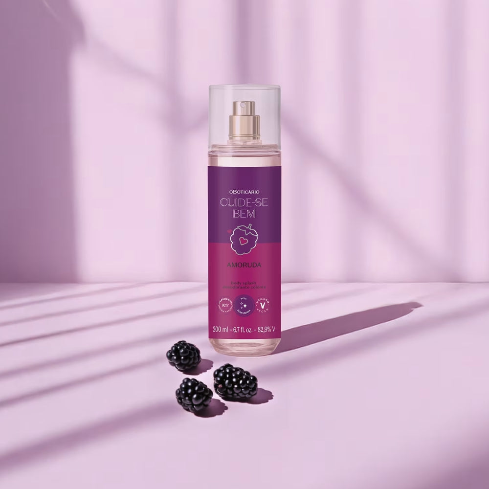 O Boticário Cuide-se Bem Amoruda Body Splash - Eau de Cologne 200ml