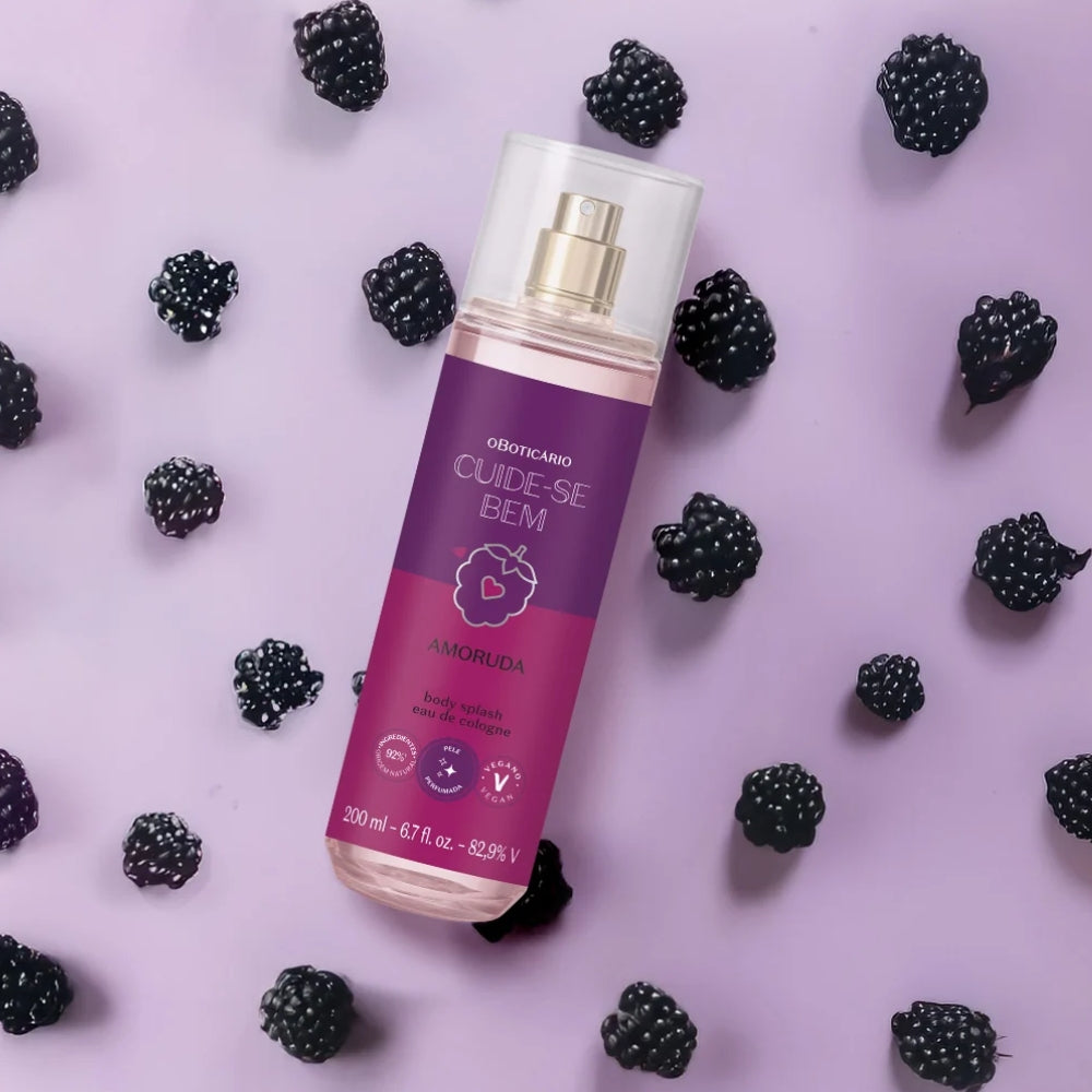 O Boticário Cuide-se Bem Amoruda Body Splash - Eau de Cologne 200ml