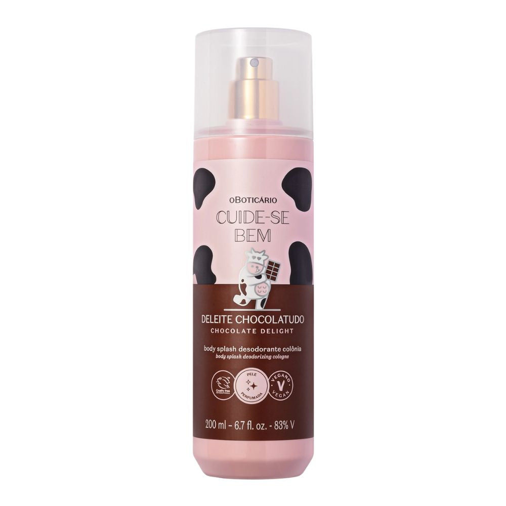 O Boticário Cuide-se Bem Body Splash Deleite Chocolatudo - Eau de Cologne 200ml