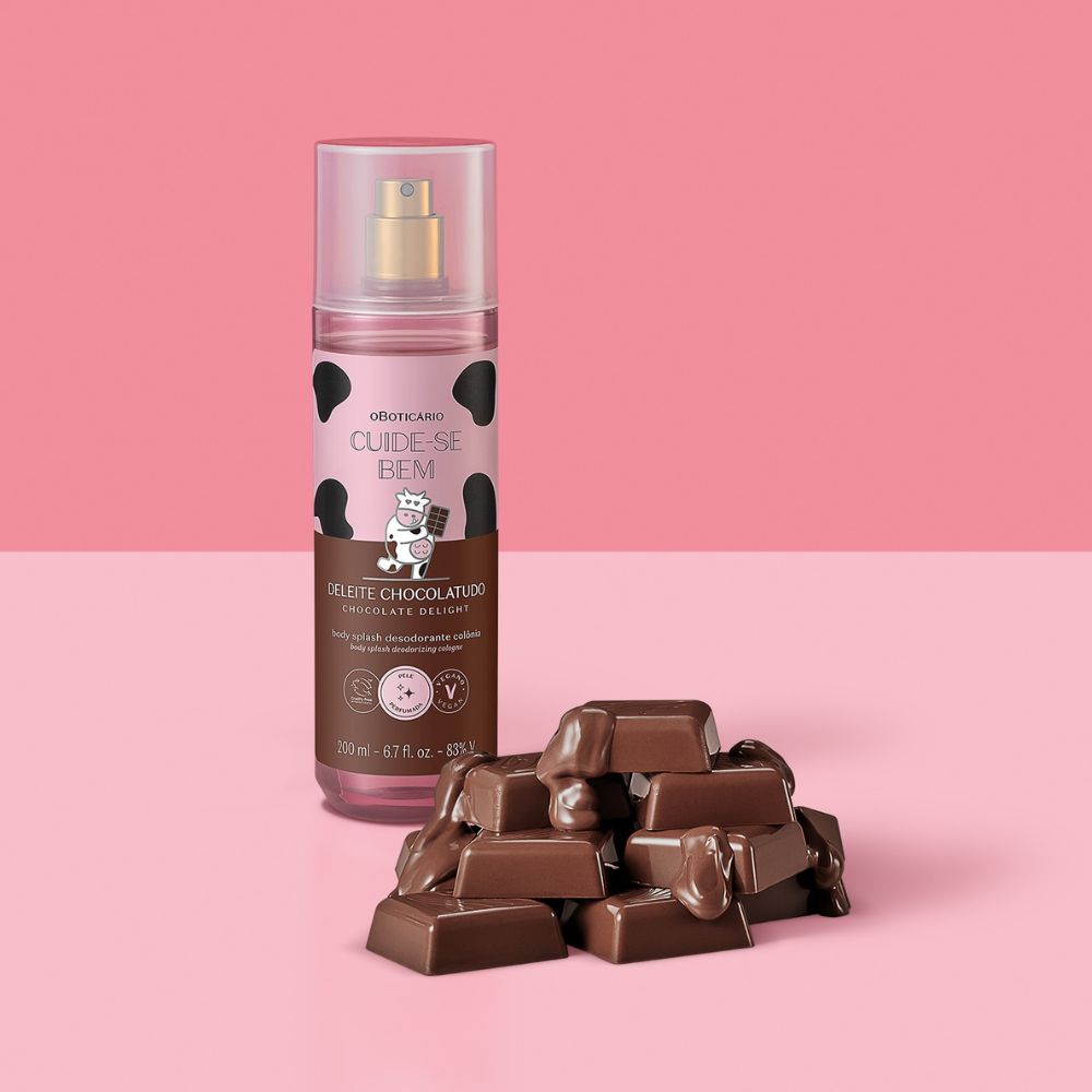 O Boticário Cuide-se Bem Body Splash Deleite Chocolatudo - Eau de Cologne 200ml