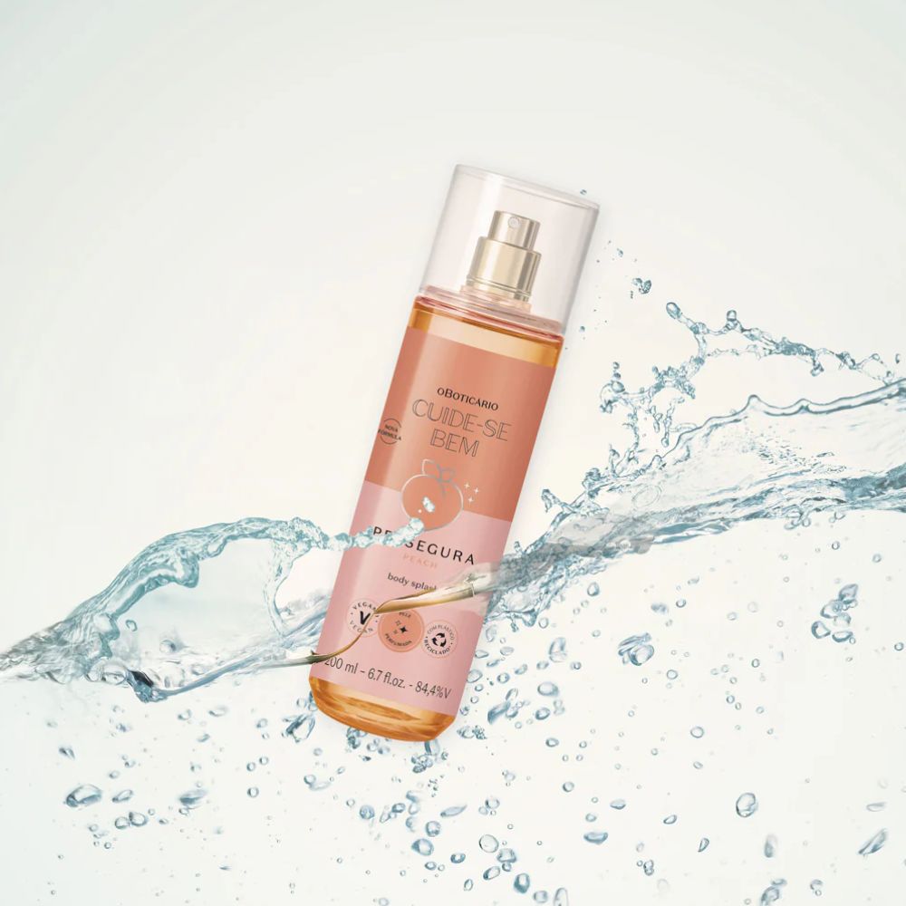 O Boticário Cuide-se Bem Body Splash Pessegura - Eau de Cologne 200ml